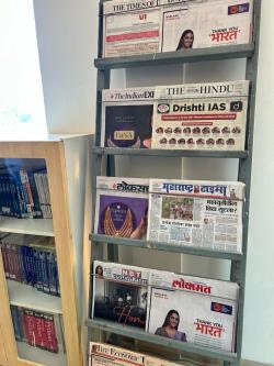 LIBRARY NEWSPAPER STAND (2)