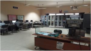 Library Reading Room with e-learning resources, Scanner and Printer